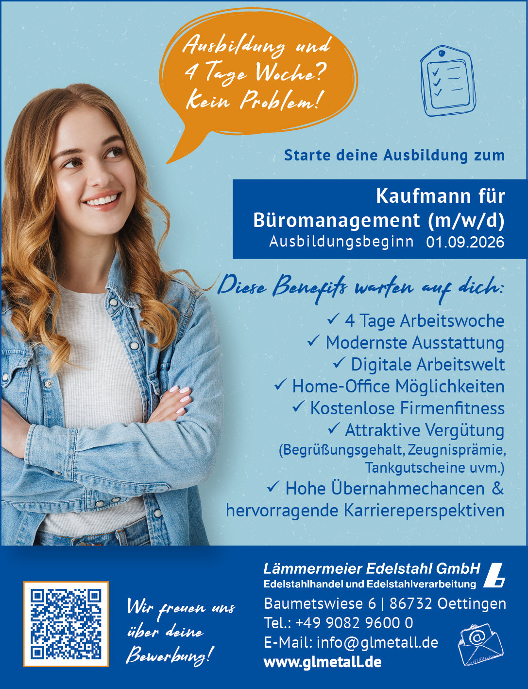 Ausbildung zum Kaufmann für Büromanagement m w d