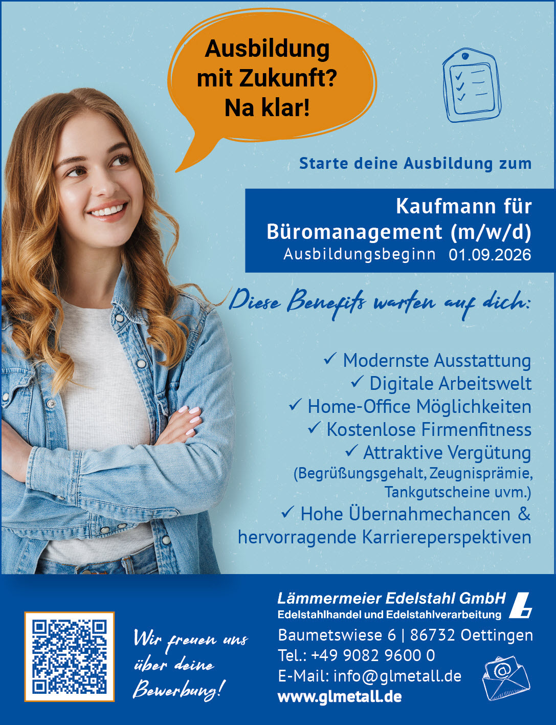 Ausbildung zum Kaufmann für Büromanagement m w d in Oettingen